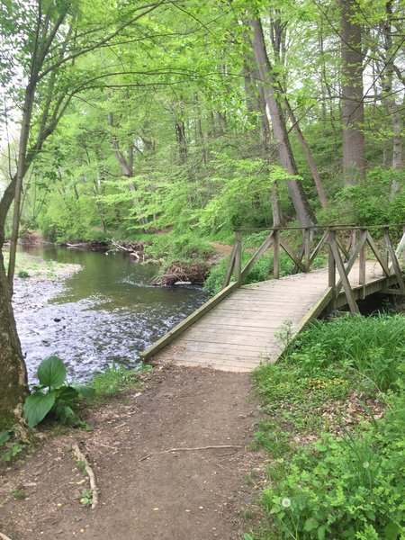 A bridge along a part of the Pendel Trail.