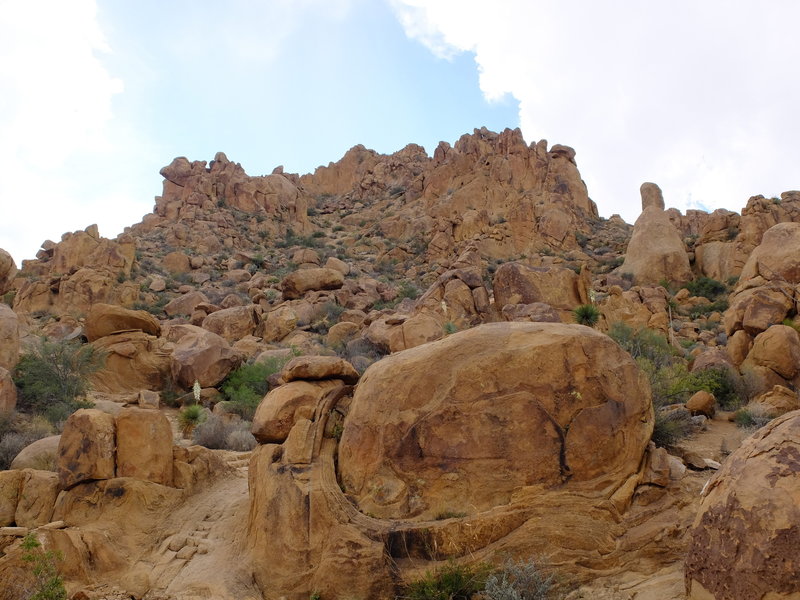 Beautiful rocks of the Grapevine Hills.