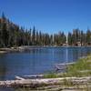 Ranger Lake provides a cool respite at the base of Silliman Pass.