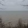 Enjoy pleasant views of the lake from the Erie Bluffs Trail.