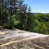 The top of the falls brings beautiful views.