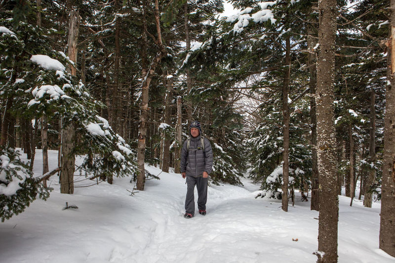 Slide Mountain takes on a new character in the winter.