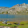 This lake sits at 10,400 ft. about 1/4 mile below the trail. It is well worth a visit!