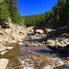 Gross Reservoir is just downstream of Forsythe Canyon.