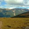 The northern end of the Southern Alps unfold to the south (right) when seen from Paddy's Track.