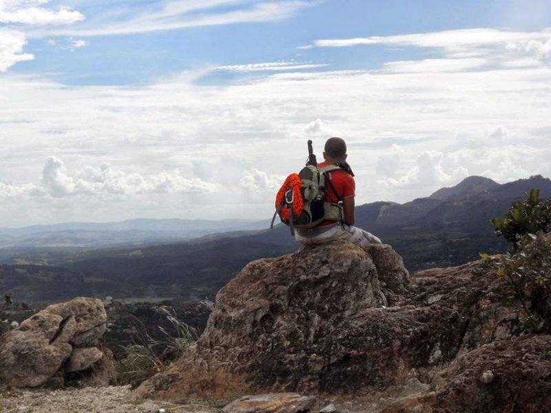 The viewpoints along the Trilha do Primeiro Mirante trail make great spots to stop and catch your breath.