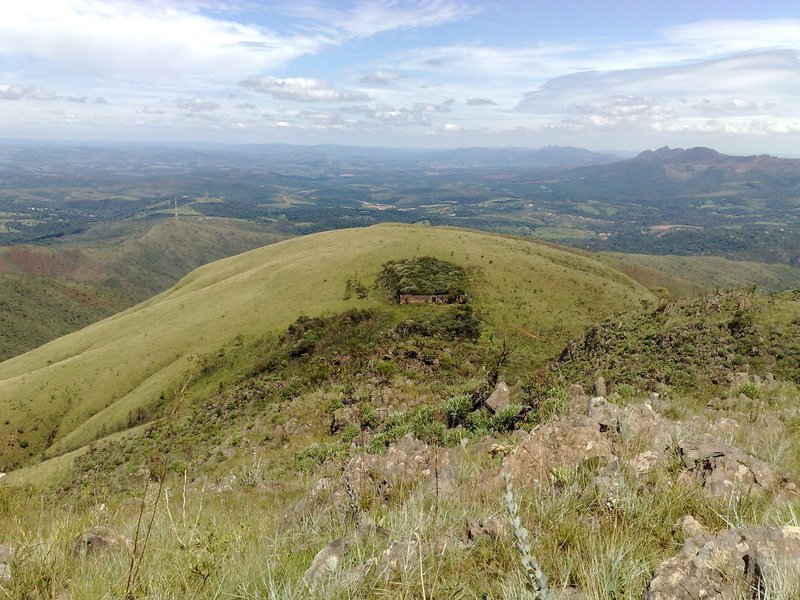 This lookout of the fortress combines a beautiful landscape with an old ruin for a unique view.