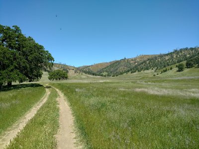 The view is spectacular looking north from the Road Kill Cafe up the canyon.