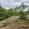 Headley Overlook, off the Highlands Trail, offers a pleasant mountain view.