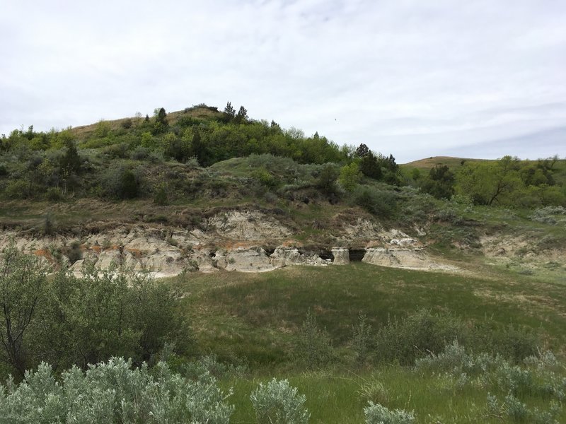 This land was originally eroded by an intermittent stream.