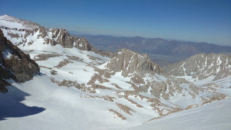 Stop and enjoy the awesome views from the chute.