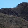 Making the climb up the Cabeça de Cachorro Trail.