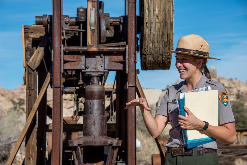 To preserve this historic area, visitors are limited to the National Park Service guided tours. Photo Credit: NPS/Lian Law.