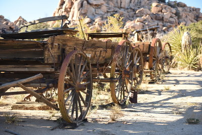 Relics of a bygone operation still cover Keys Ranch. Photo credit: NPS/Hannah Schwalbe.
