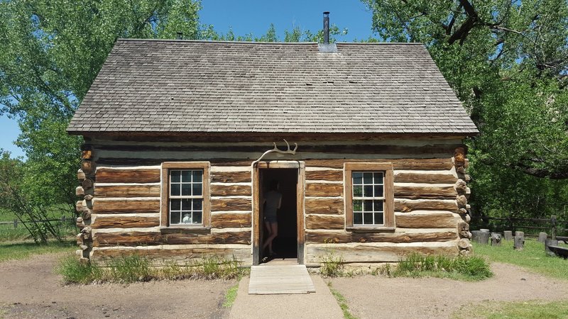 Roosevelt's Maltese Cross Cabin is a must-see in his namesake national park.