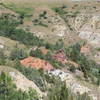 Dashes of mineral color can be viewed from the Big Plateau Trail.