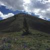 Wildflowers, high wind swept ridges and clouds to guide you along your way.