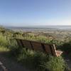 Occasional benches make good spots to stop and enjoy the views or catch your breath.