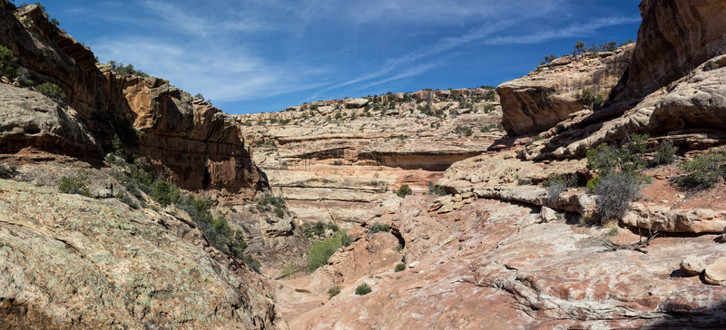 The anticipation builds as we descend into Bullet Canyon.