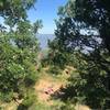 Hikers navigate the beautiful lakeside trail.