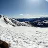 This view awaits on one of the saddles before the last climb to Mt. Sniktau.