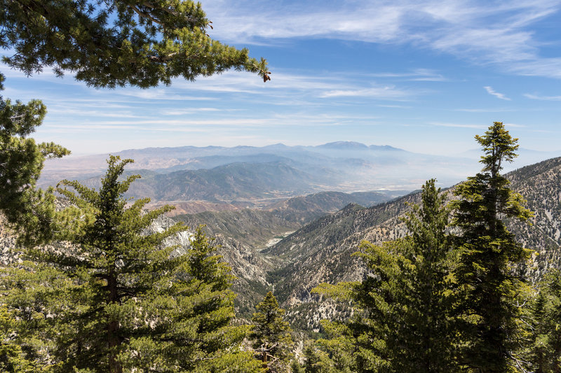 Looking east towards Butler Peak.