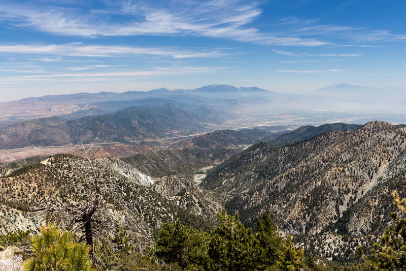 Butler Peak from Telegraph Peak.