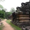 Baphuon Temple around the back of the structure.