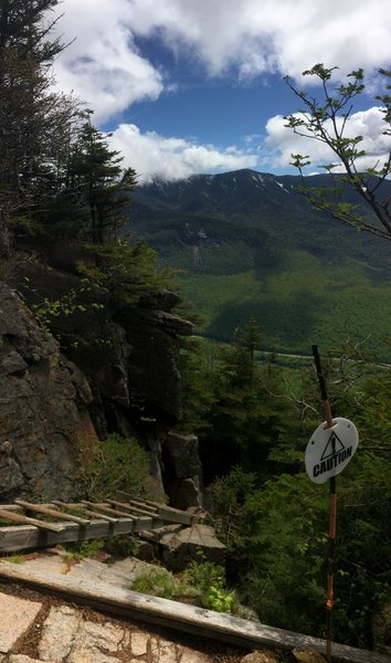 Top of the Ladder on the Hi-Cannon Trail.