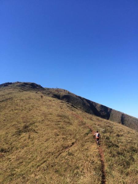 The End of the World is a steep singletrack climb.