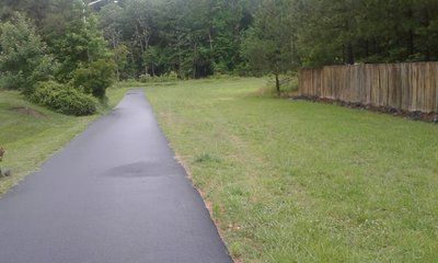 Duck Pond Trail is beautifully paved.