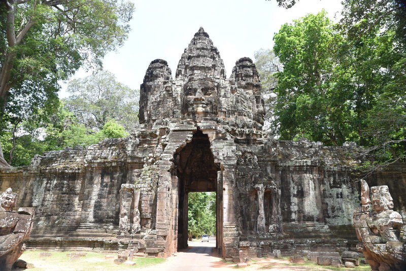 Victory Gate, looking west.