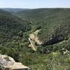 View from the top of the popular East Trail.