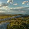 View from the top of the Foss Mountain Trail.