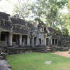 Near the south gate of Ta Prohm.