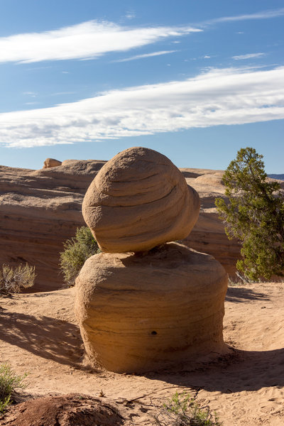 Rocks in all shapes and sizes can be found throughout Devils Garden.