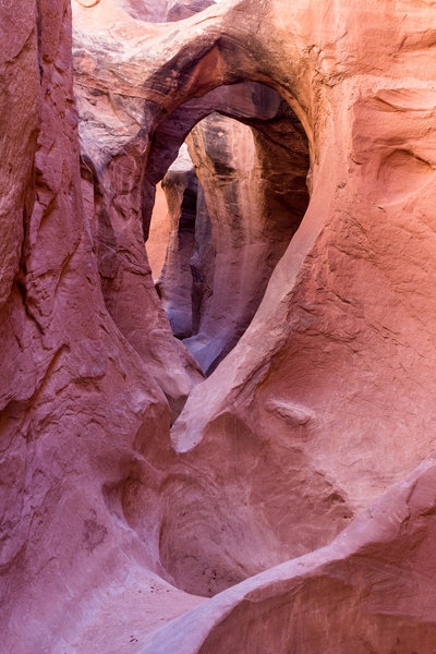 The narrow confines of Peek-a-boo Gulch.