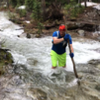 This can be the second possible wet crossing, depending on the time of year. Take caution at this point, as the creek drops in elevation rapidly and is moving swiftly..