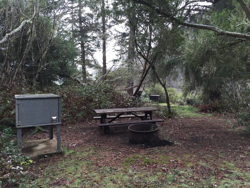 Stone Lagoon Campground is a great spot to reach either by boat or on foot.