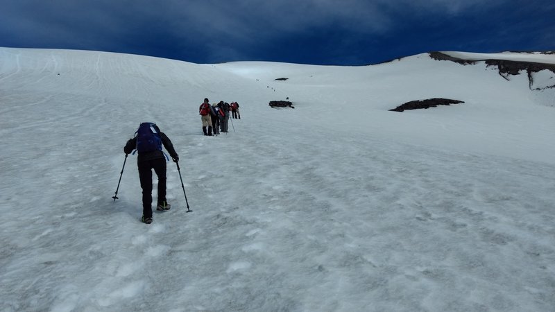 Hiking towards the summit will test your lungs and your mettle.