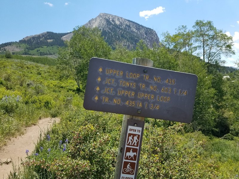 Upper Loop Trailhead.