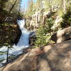 At about 6 miles roundtrip, Browns Creek Falls is a great destination if you don't want to go all the way to the lake.