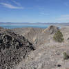 A pine tree clings to life on Panum Crater.