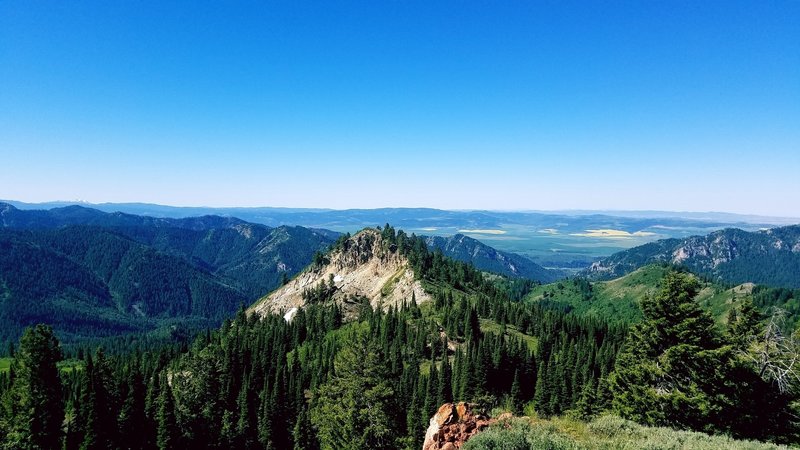 This is another view from the top of Red Butte – You won't have a bad one no matter which direction you look.