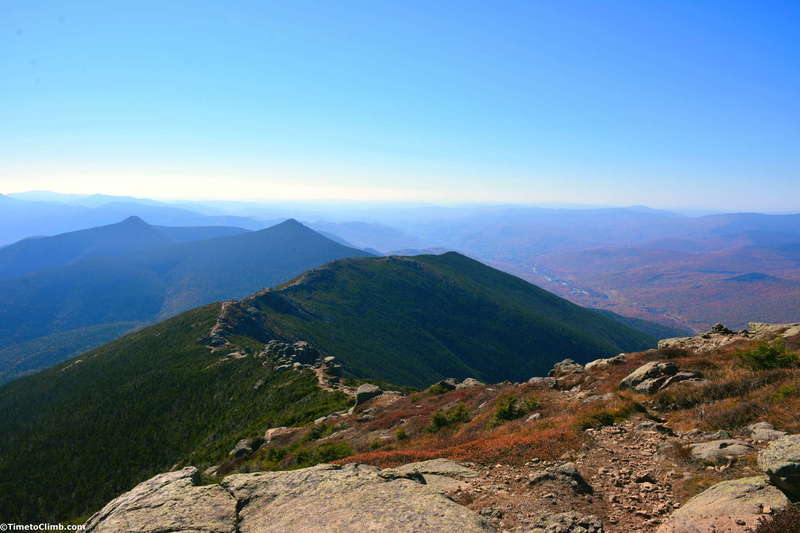 The summit of Lincoln offers a beautiful view looking south.