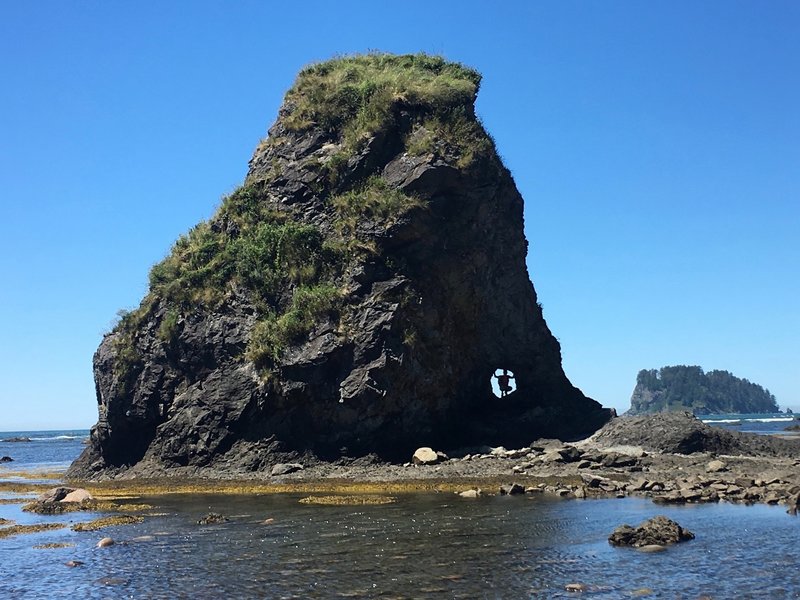 Experience fun sea stacks on the Ozette Triangle.