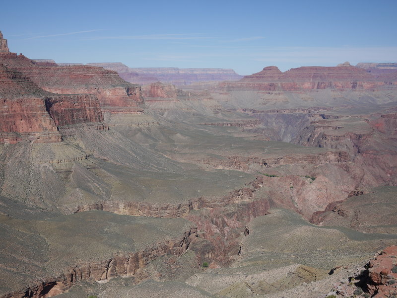 Pipe Creek Canyon can be seen to the northwest.