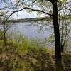 West Thompson Lake makes for a great view along the Shoreline Trail.