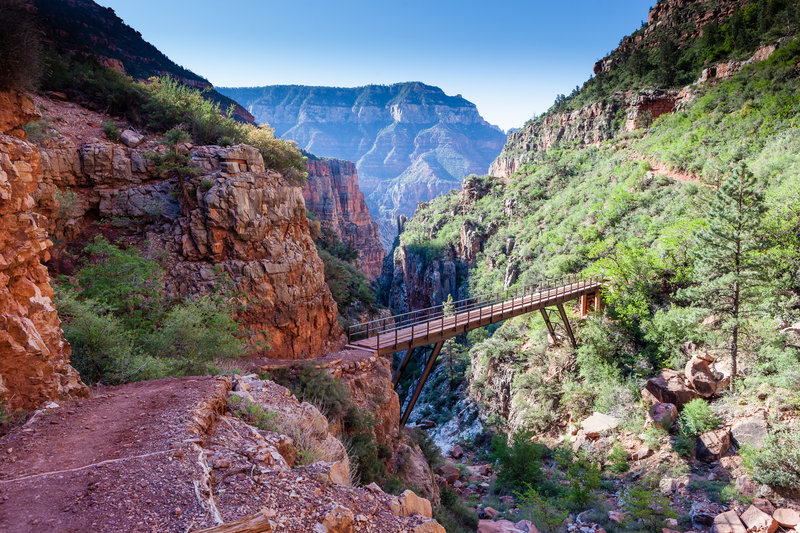 This bridge provides quite the view.