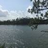 Lake Martin and Chimney Rock Island can be seen right from the trail.